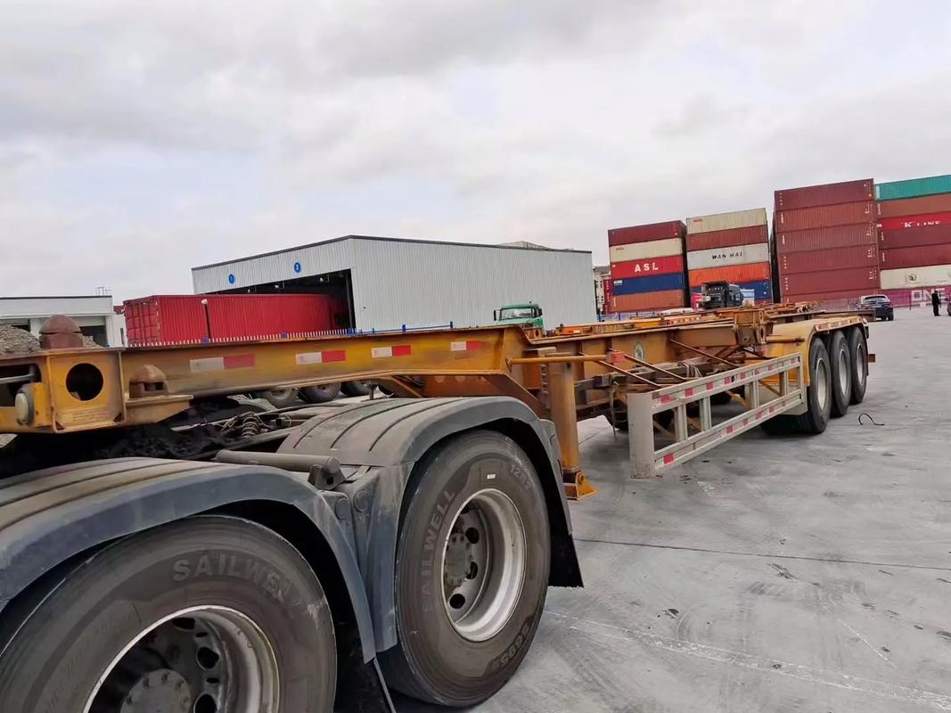 宁波北仑大量收二手集卡#平板运输车 #货物运输